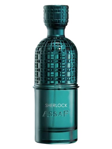 Assaf Sherlock fragrance bottle