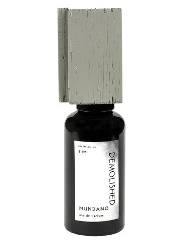 Demolished Mundano fragrance bottle