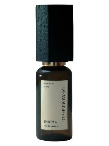 Demolished Enigma fragrance bottle