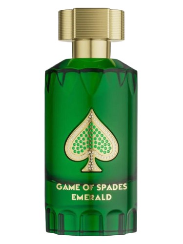 Jo Milano Paris Game of Spades Emerald fragrance bottle