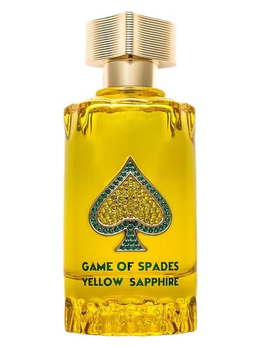 Jo Milano Paris Game of Spades Yellow Sapphire fragrance bottle