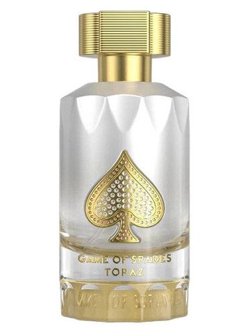 Jo Milano Paris Game of Spades Topaz fragrance bottle