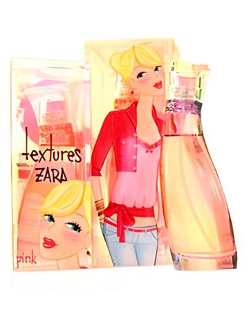 Zara Textures Pink fragrance bottle