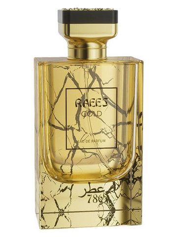 Jo Milano Paris Raees Gold fragrance bottle