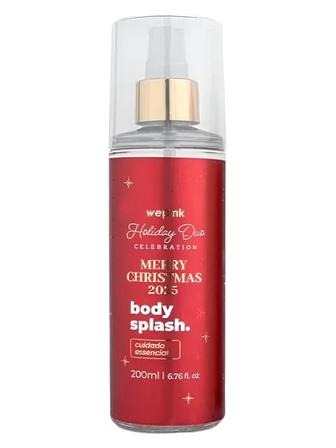 We Pink Merry Christmas 2025 fragrance bottle