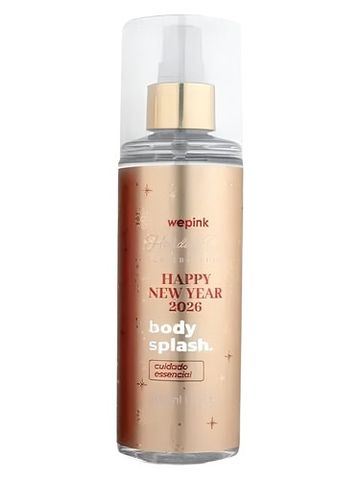 We Pink Happy New Year 2026 fragrance bottle