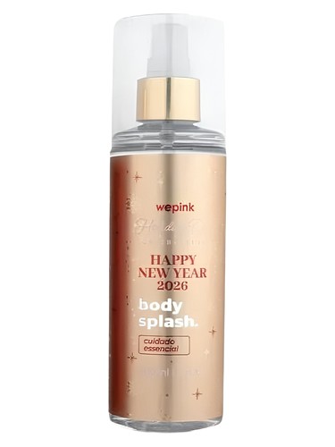 We Pink Happy New Year 2026 fragrance bottle