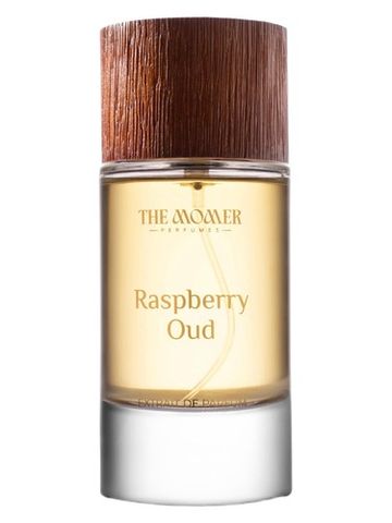 The Momer Raspberry Oud fragrance bottle
