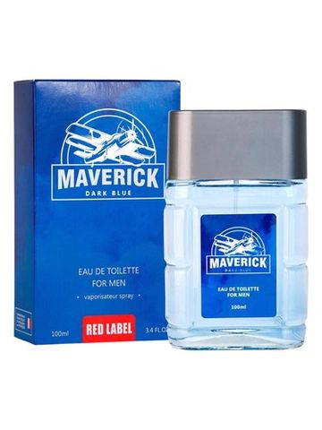 Red Label Maverick Dark Blue fragrance bottle