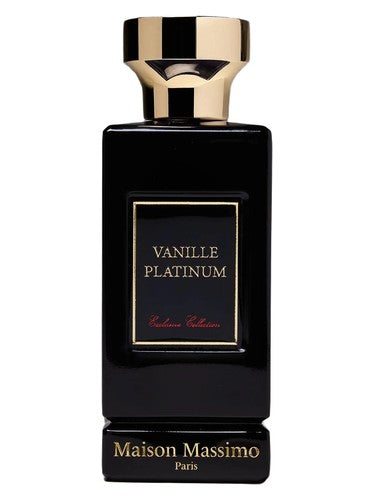 Maison Massimo Vanille Platinum fragrance bottle