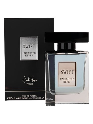 Jack Hope Swift Unlimited Silver fragrance bottle