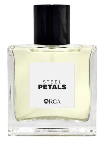 Orca Steel Petals fragrance bottle