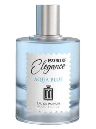 Aura Fragrances Essence of Elegance Aqua Blue fragrance bottle