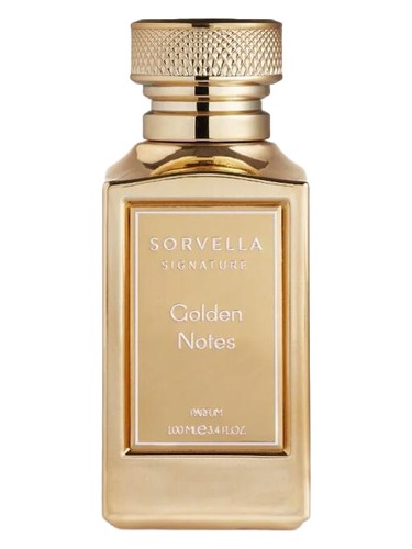 Sorvella Perfume Golden Notes fragrance bottle