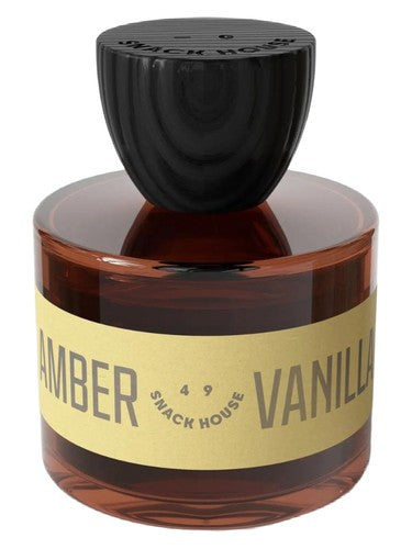 Snack House Amber Vanilla fragrance bottle