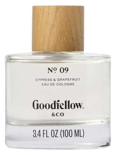 Goodfellow & Co No. 09 Cypress & Grapefruit fragrance bottle