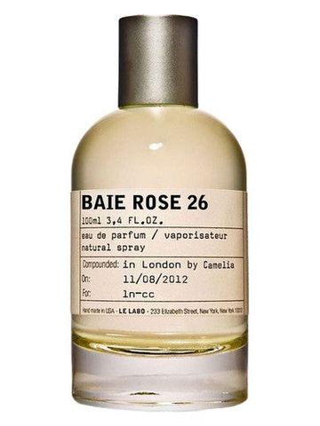 Le Labo Baie Rose 26 Chicago fragrance bottle