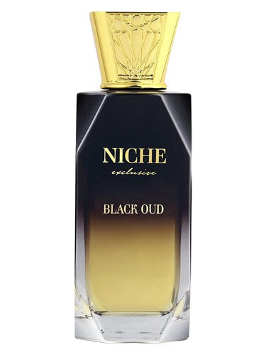 Niche Exclusive Black Oud fragrance bottle