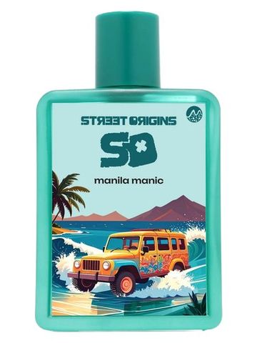Street Origins Manila Manic fragrance bottle