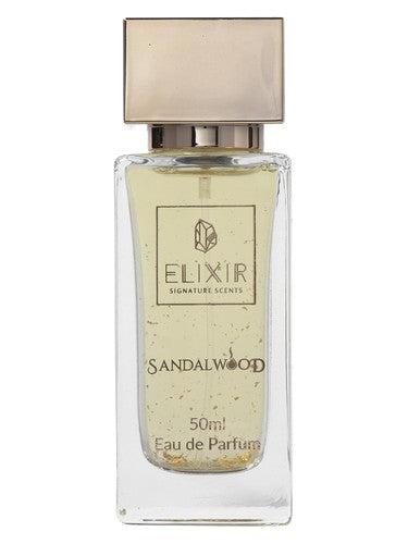Elixir Signature Scents Sandalwood fragrance bottle