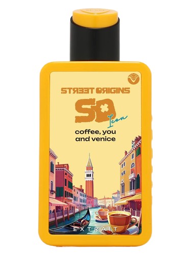 Street Origins Coffee, You and Venice fragrance bottle