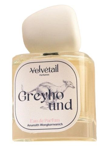 Velvetail Perfumes Greyhound fragrance bottle