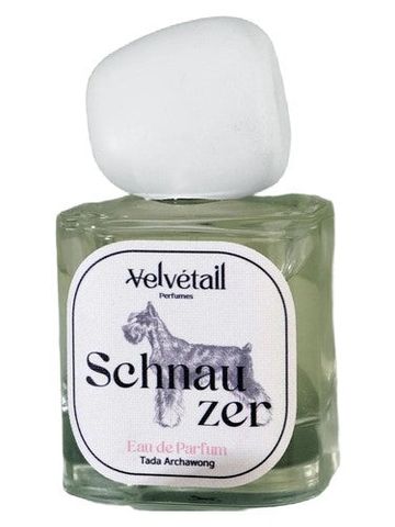 Velvetail Perfumes Schnauzer fragrance bottle