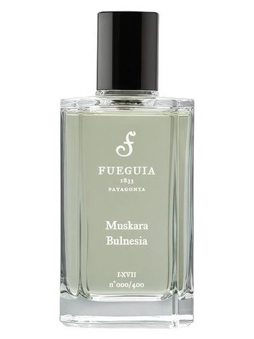 Fueguia 1833 Muskara Bulnesia fragrance bottle