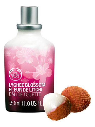The Body Shop Lychee Blossom fragrance bottle