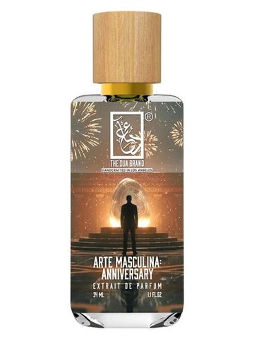 The Dua Brand Arte Masculina: Anniversary fragrance bottle