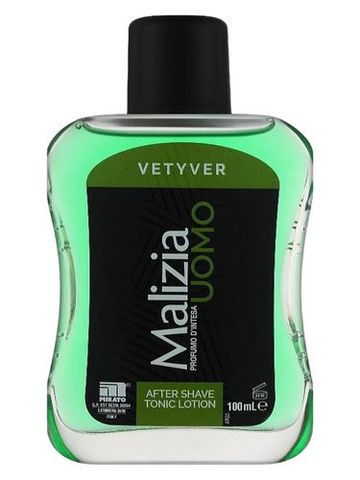 Malizia Vetyver fragrance bottle