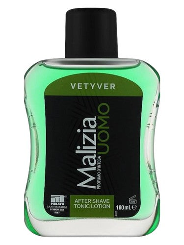 Malizia Vetyver fragrance bottle