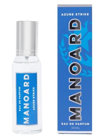 Manoard Azure Strike fragrance bottle