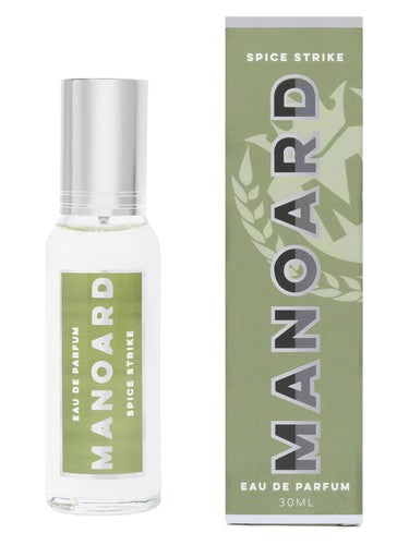Manoard Spice Strike fragrance bottle