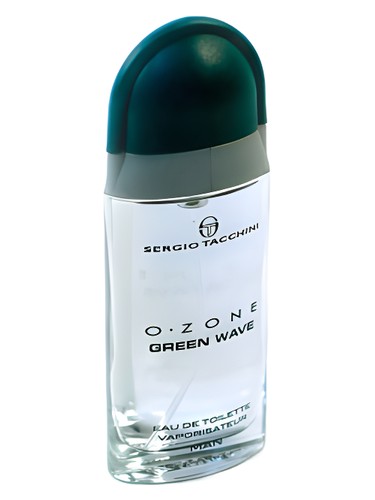 Sergio Tacchini O-Zone Green Wave fragrance bottle