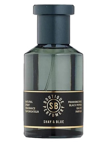 Shay & Blue London Frankincense Black Pepper fragrance bottle