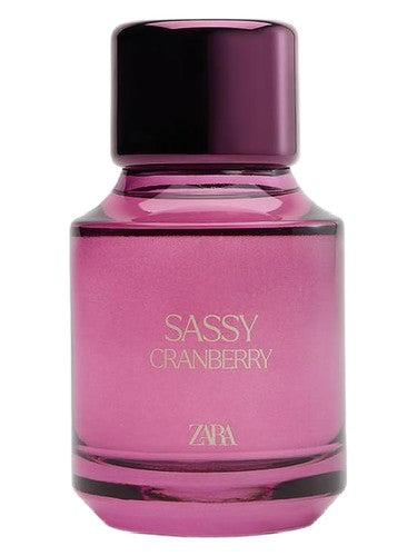Zara Sassy Cranberry fragrance bottle