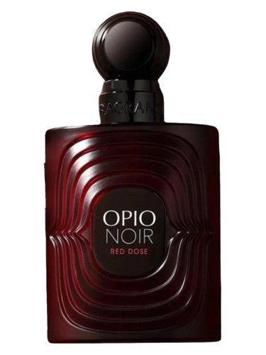 Fragrance World Opio Noir Red Dose fragrance bottle