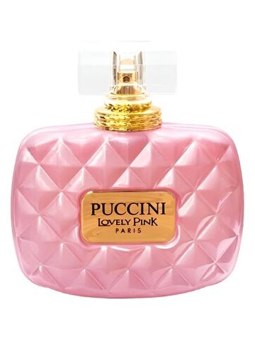 Puccini Paris Lovely night pink fragrance bottle