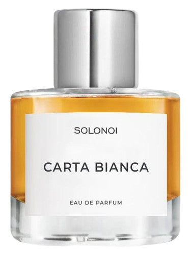 Solonoi Carta Bianca fragrance bottle