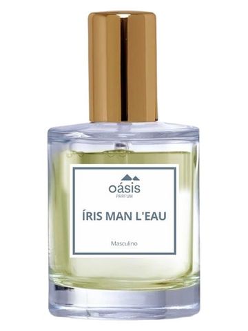 Oásis íris Man L'eau fragrance bottle