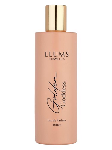 Llums Golden Goddess fragrance bottle