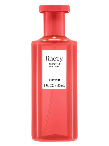 Fine'ry. Dreaming in Coral fragrance bottle