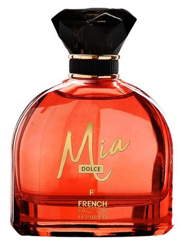 French Factor Mia Dolce fragrance bottle