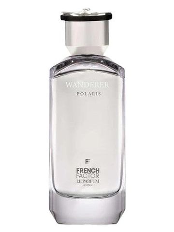 French Factor Wanderer Polaris fragrance bottle