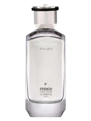 French Factor Wanderer Polaris fragrance bottle