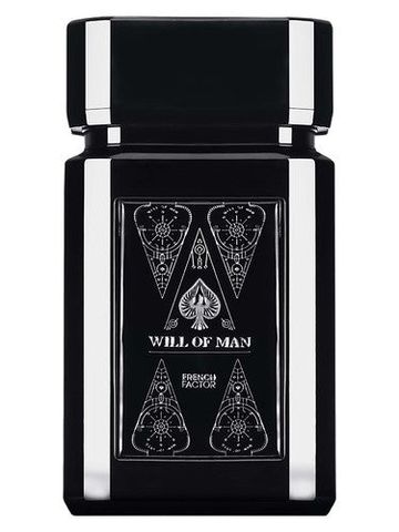 French Factor Will Of Man fragrance bottle