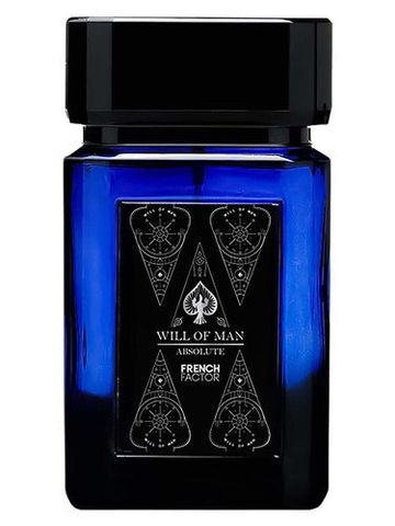 French Factor Will of Man Absolute fragrance bottle