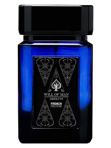 French Factor Will of Man Absolute fragrance bottle