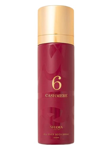 Shama Perfumes Cashmere 6 Body Spray fragrance bottle